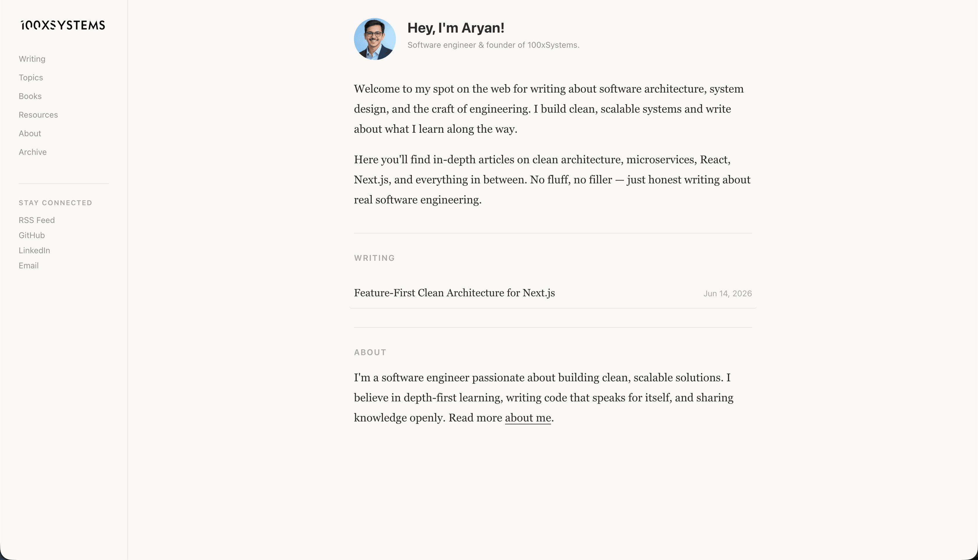 Engineering Blog screenshot
